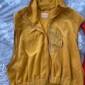 Free people short vest.